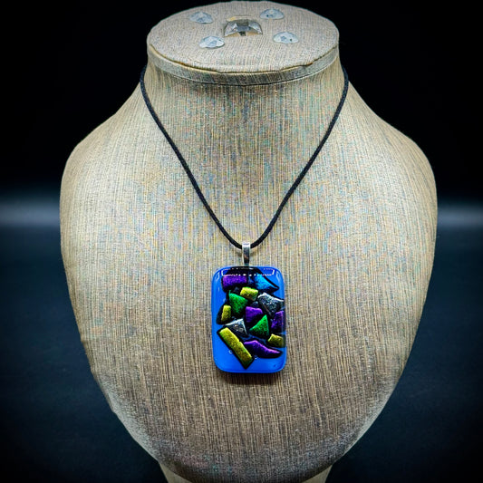 Fused Art Glass Pendant