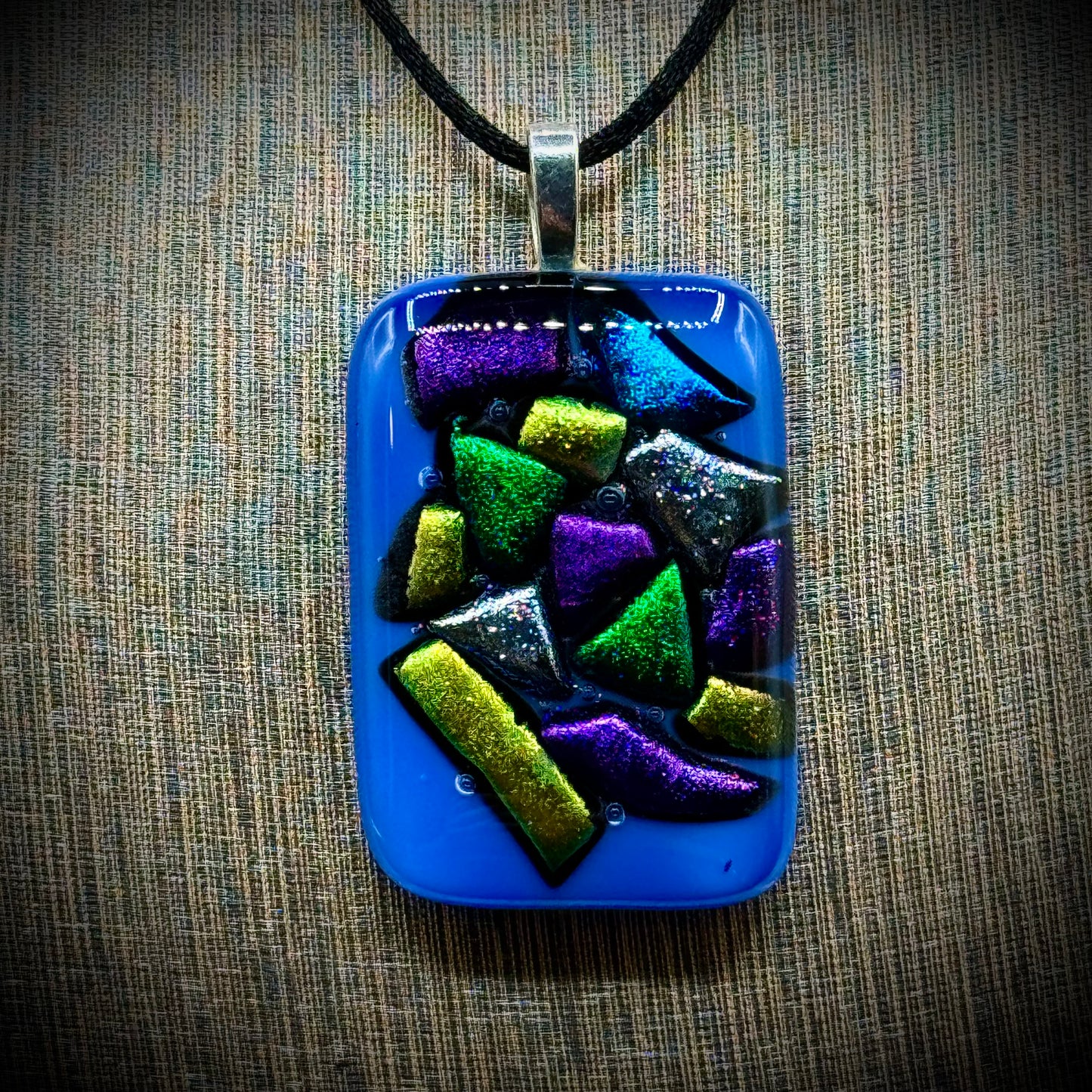 Fused Art Glass Pendant