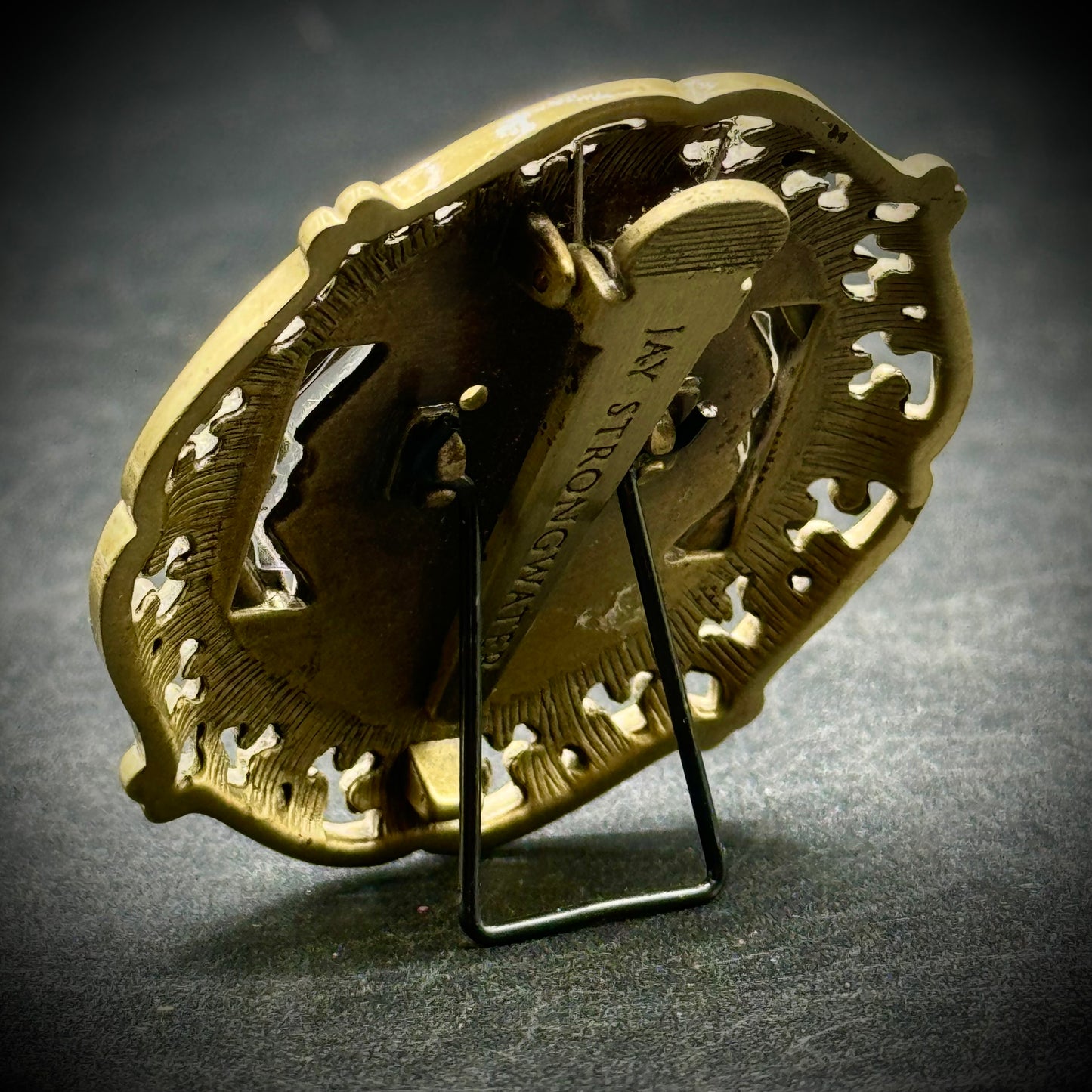 Neiman Marcus Jay Strongwater Enamel Mini Picture Frame with Swarovski