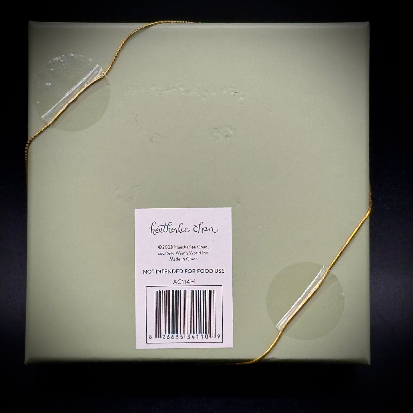New in Box Bunny Dish By Heatherlee Chan