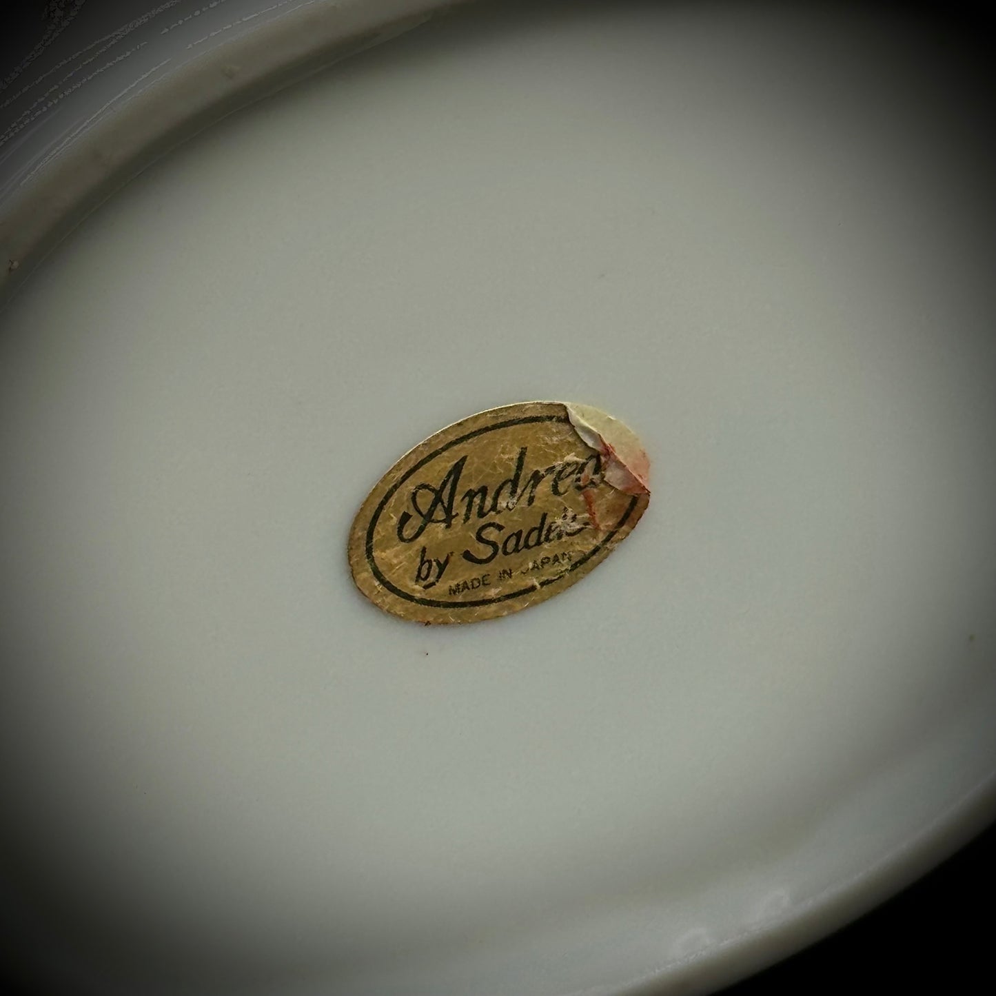 Vintage Andrea by Sedak Porcelain Trinket Box -- Plays "Memory" from “Cats"