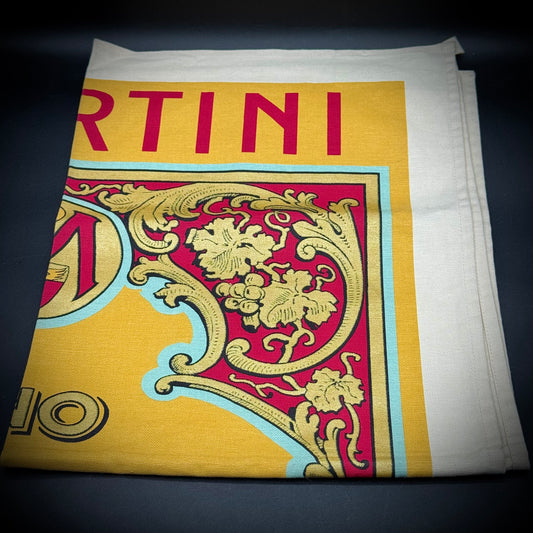 Sur la Table Cotton "P. Martini" Cotton Tea Towel - Made in Italy