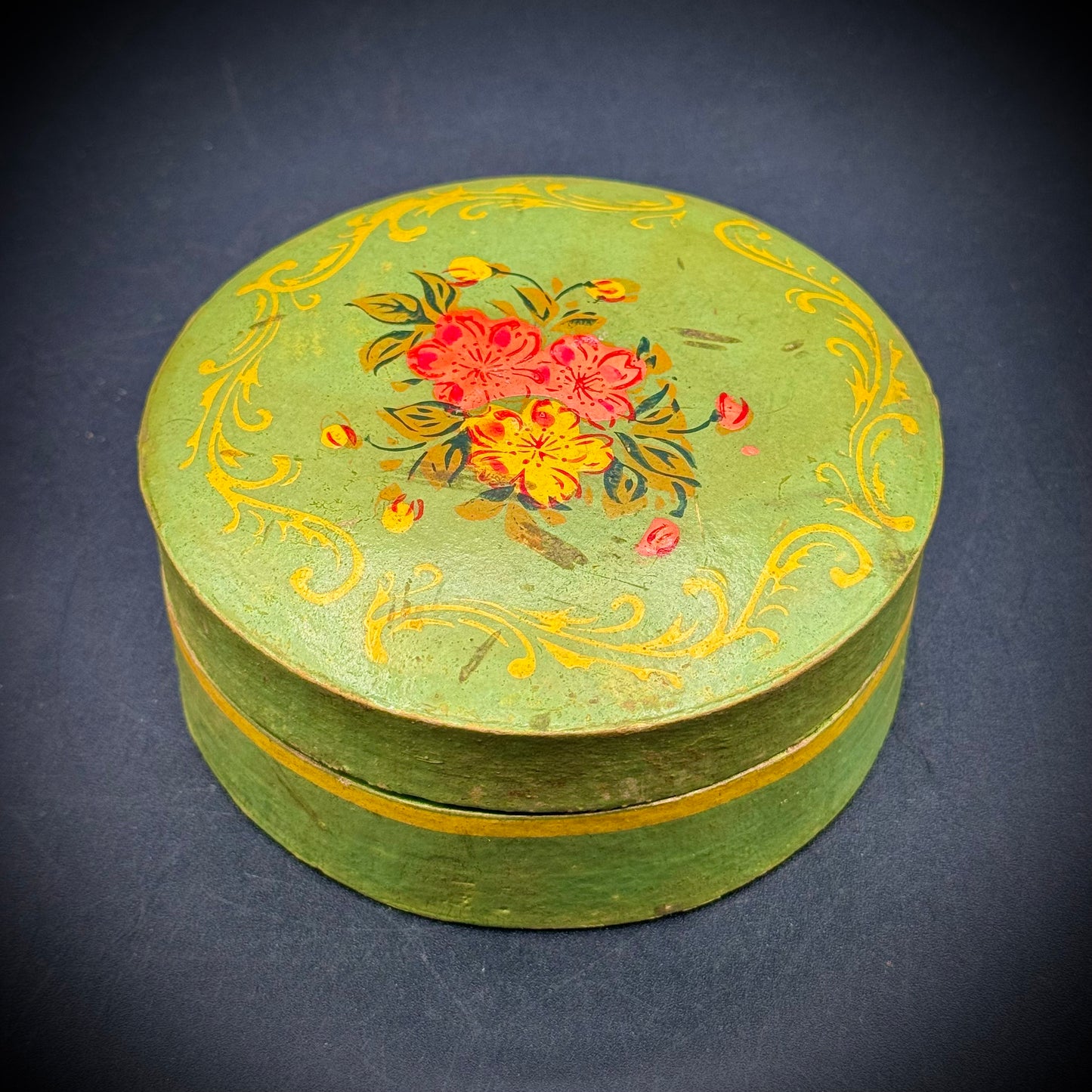 Vintage Japan Highmount Quality Coaster Set with Box