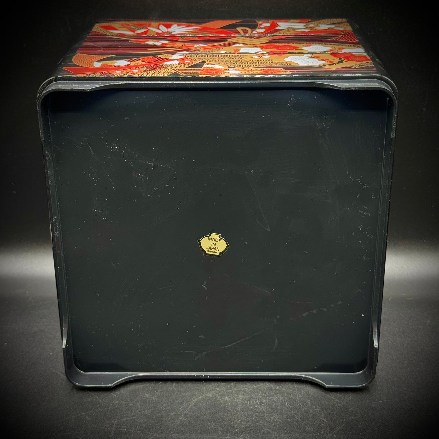 Vintage Yamanaka Japan Lacquerware 3-Tier Treasure Box