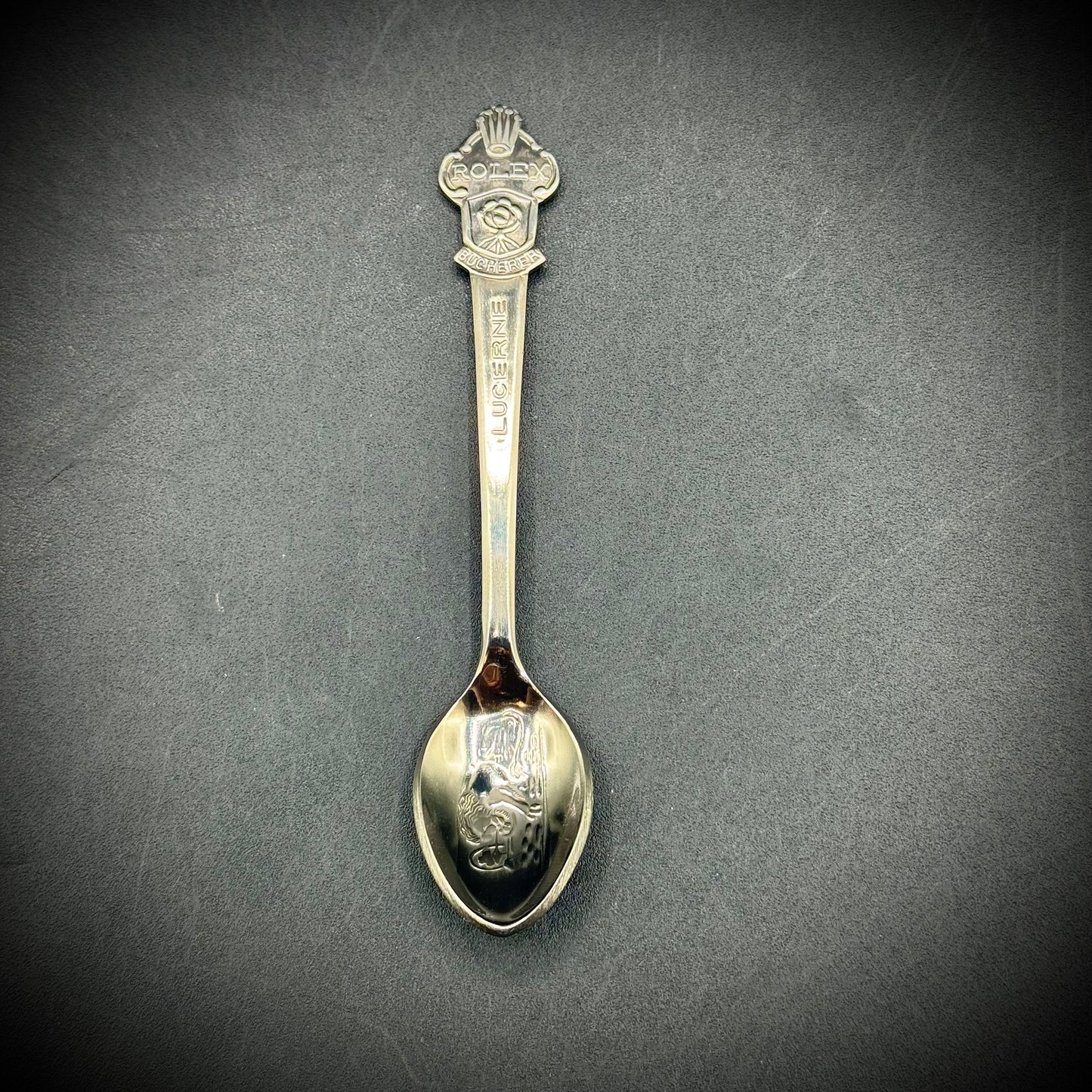 Vintage Silver Plated Rolex Lucerne Switzerland Spoon