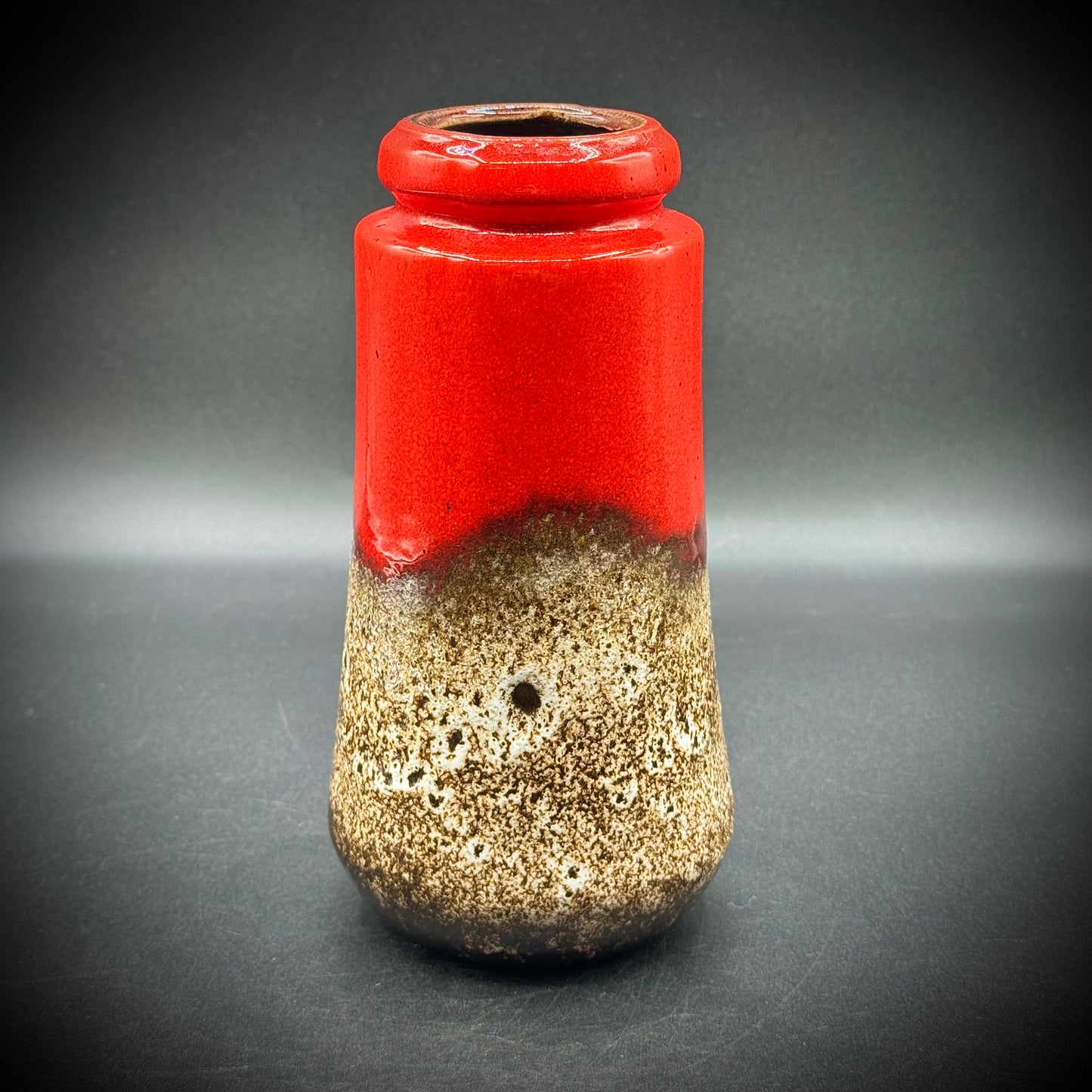 Vintage Scheurich West Germany Lava Vase