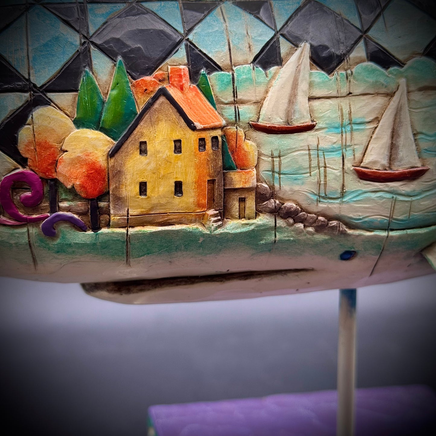 Stunning Jim Shore Whale Figurine "God's Greatest Creature"