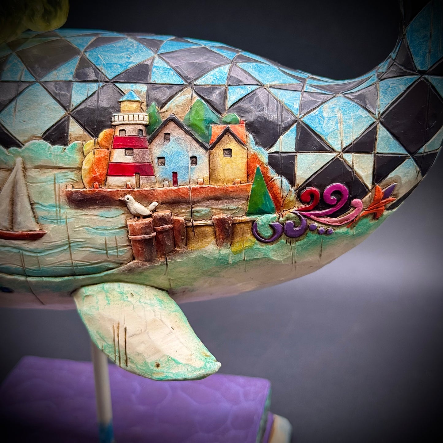 Stunning Jim Shore Whale Figurine "God's Greatest Creature"