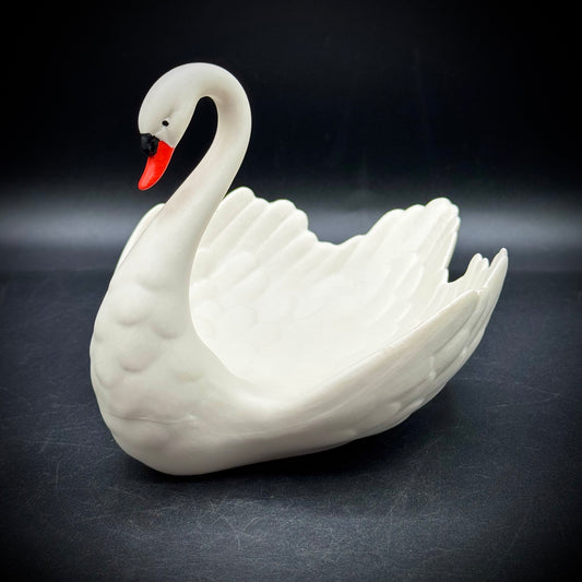 Vintage 1967 Goebel W. Germany Large Porcelain Swan