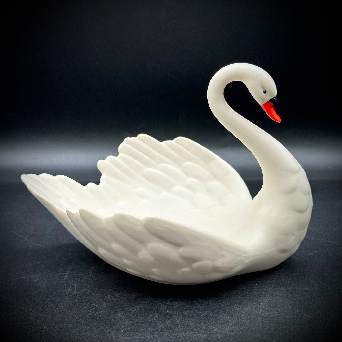Vintage 1967 Goebel W. Germany Large Porcelain Swan
