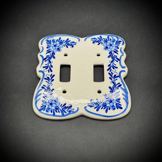 New Delft Holland Painted Light Switch Cover