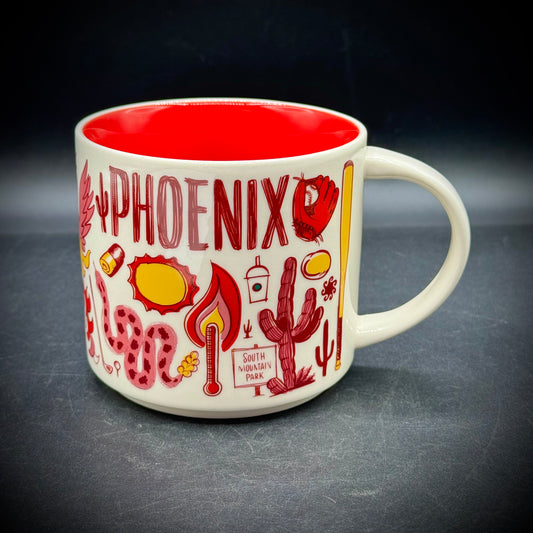 RARE Out of Print Starbucks Been There Series Phoenix Coffee Mug New
