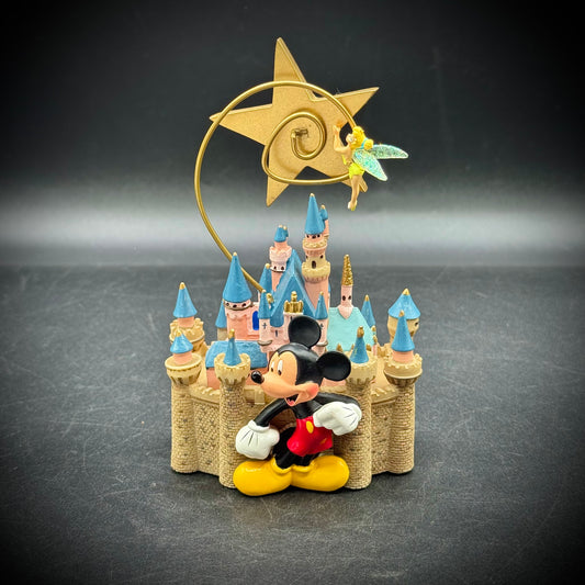 Disney Park Exclusive Castle, Mickey & Tinkerbell Photo Holder