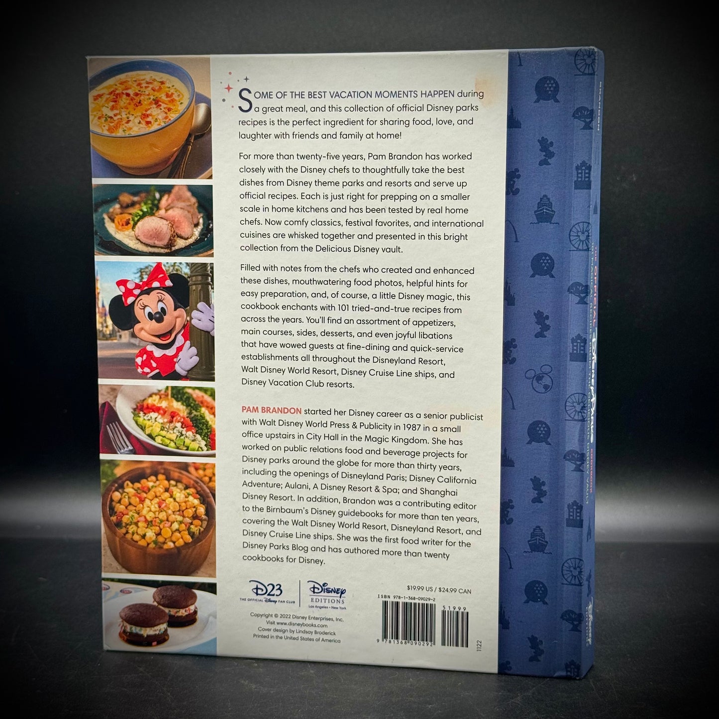 Hard Cover Official Disney Parks Cookbook