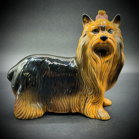 Vintage Coopercraft Made in England Yorkshire Terrier Figurine