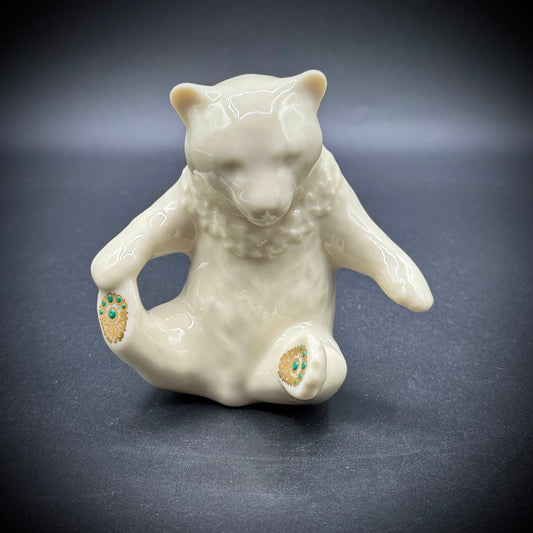 Lenox Jewels Collection Polar Bear Figurine Made in USA