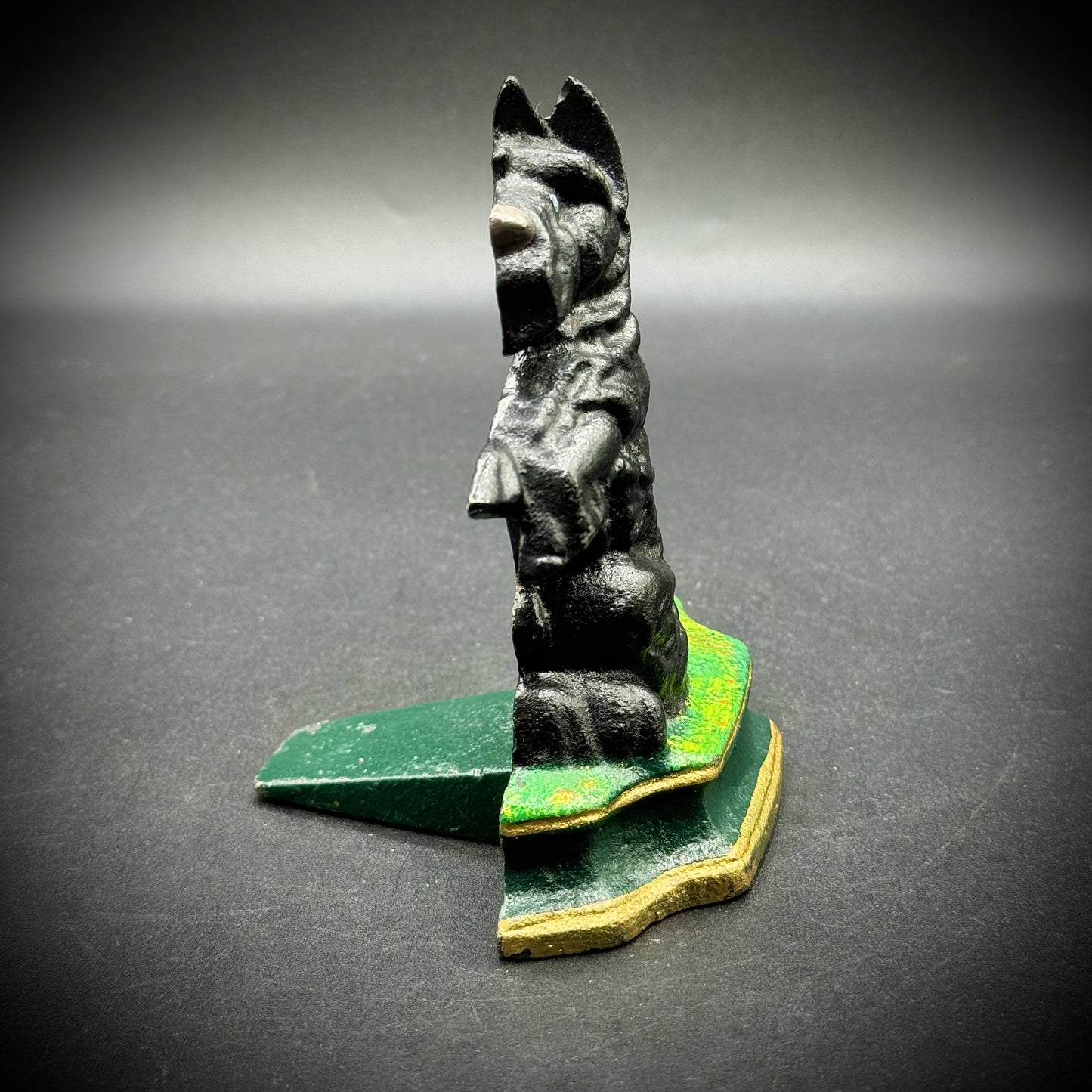 Vintage Cast Iron Scotty Door Stop