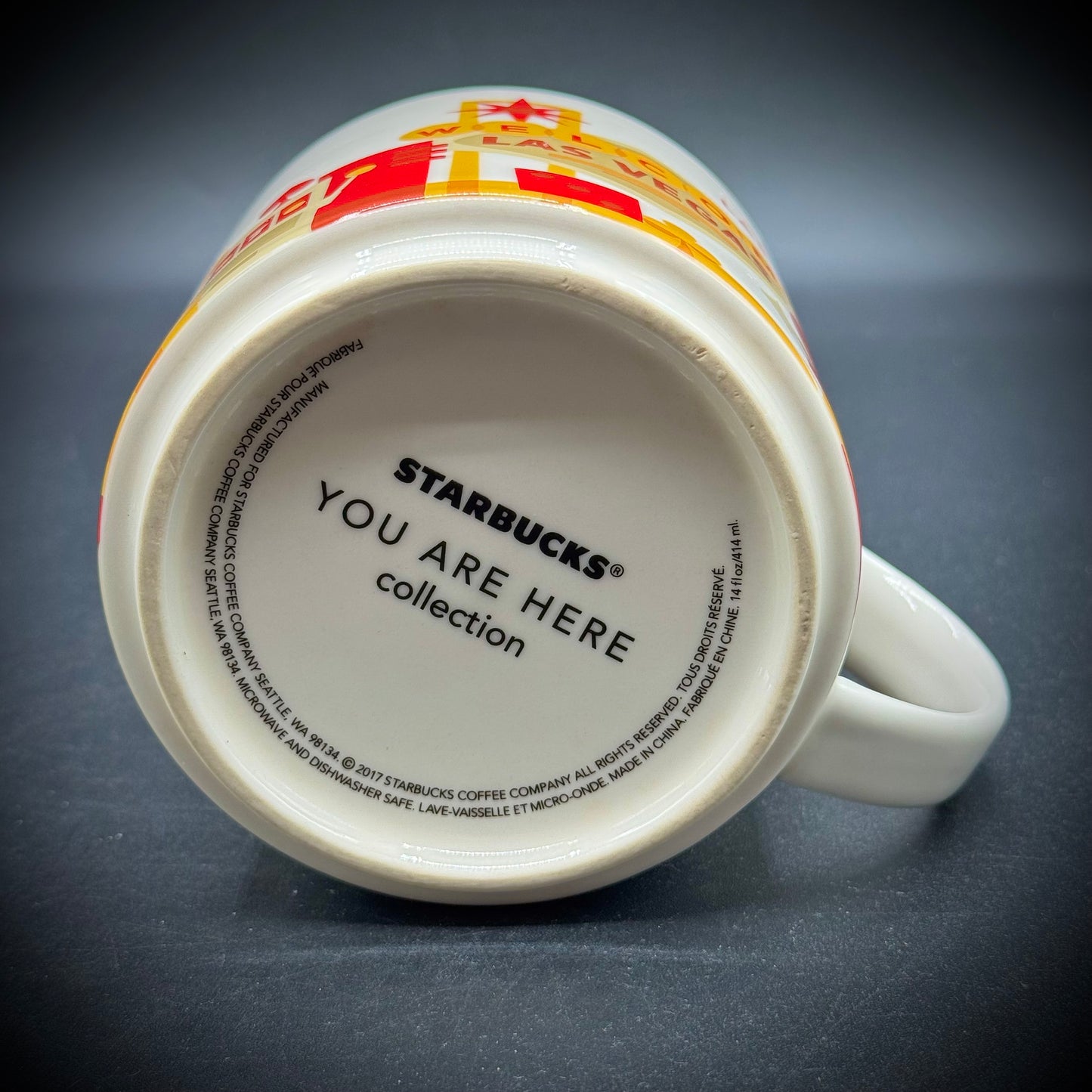 Starbucks You Are Here Series "Las Vegas" Collectable Mug