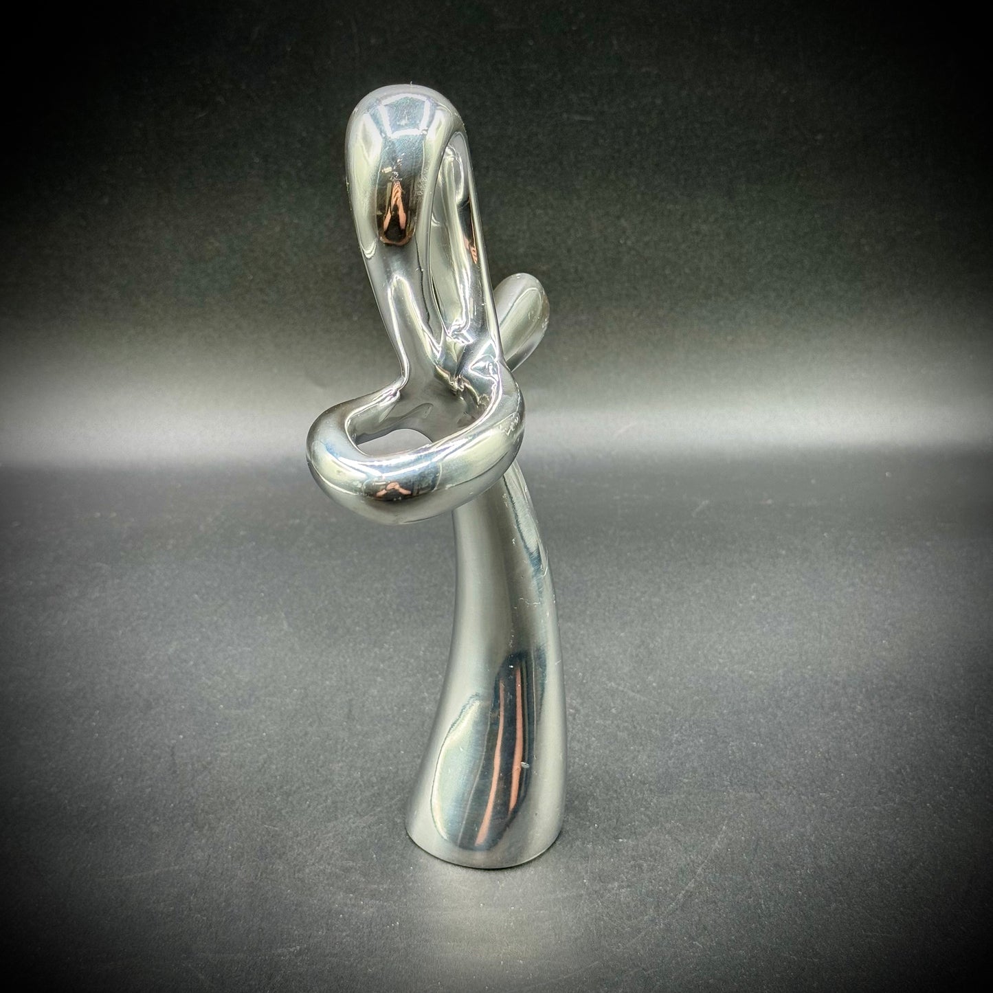Free Form Nambe Metal Art Sculpture