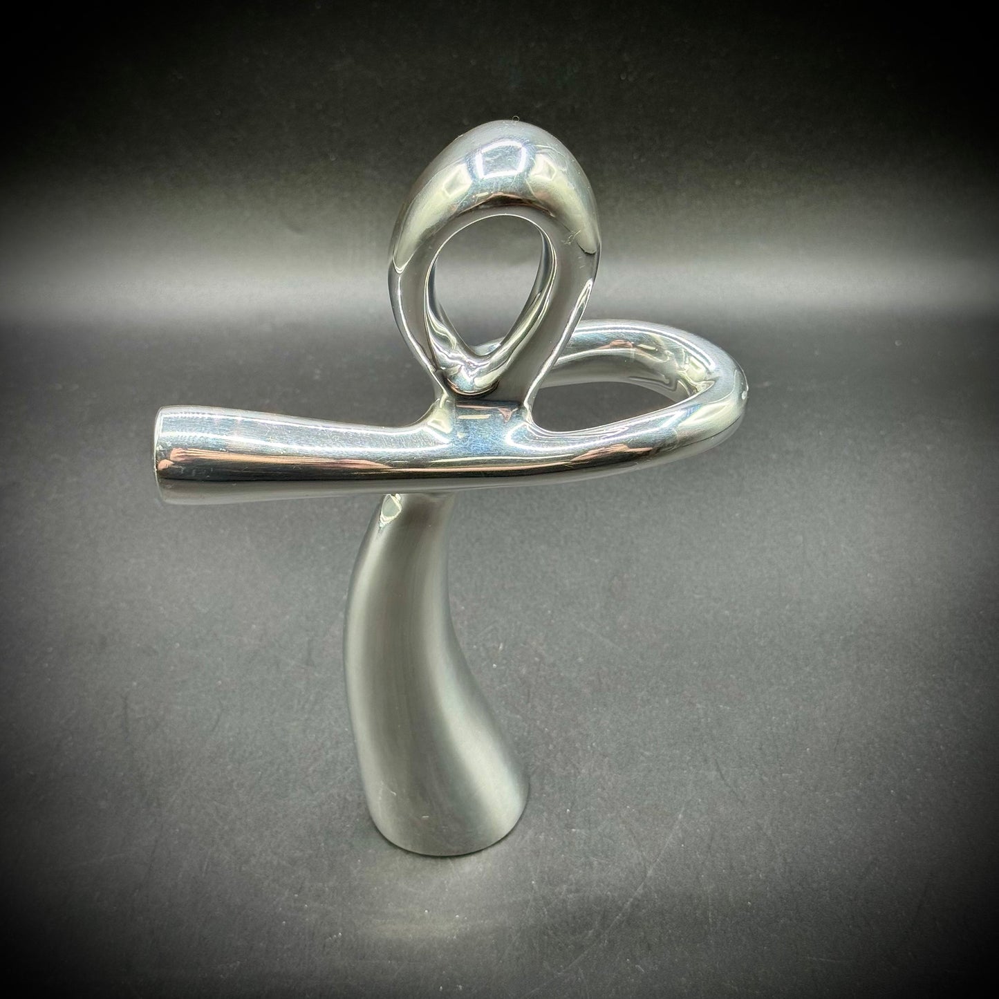 Free Form Nambe Metal Art Sculpture