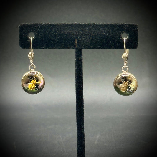 Sterling "Cat & The Fiddle" Earrings
