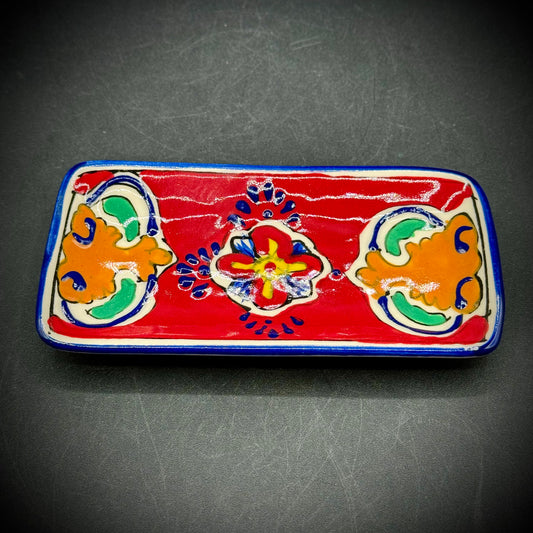 Artisan Made Talavera Pottery Trinket Dish