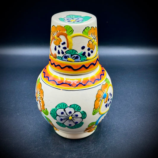 Artisan Made Mexican Talavera Pottery Tumble Up