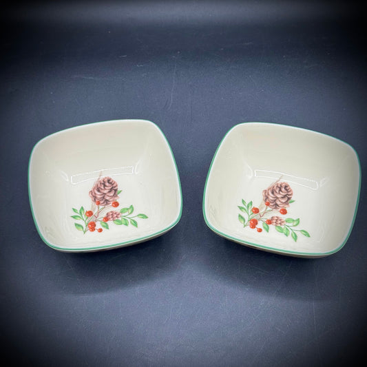 Pair of Lenox Williamsburg Trinket Dishes