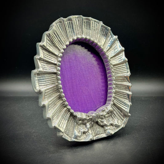 Vintage Solid Pewter Frame by Holland Boone