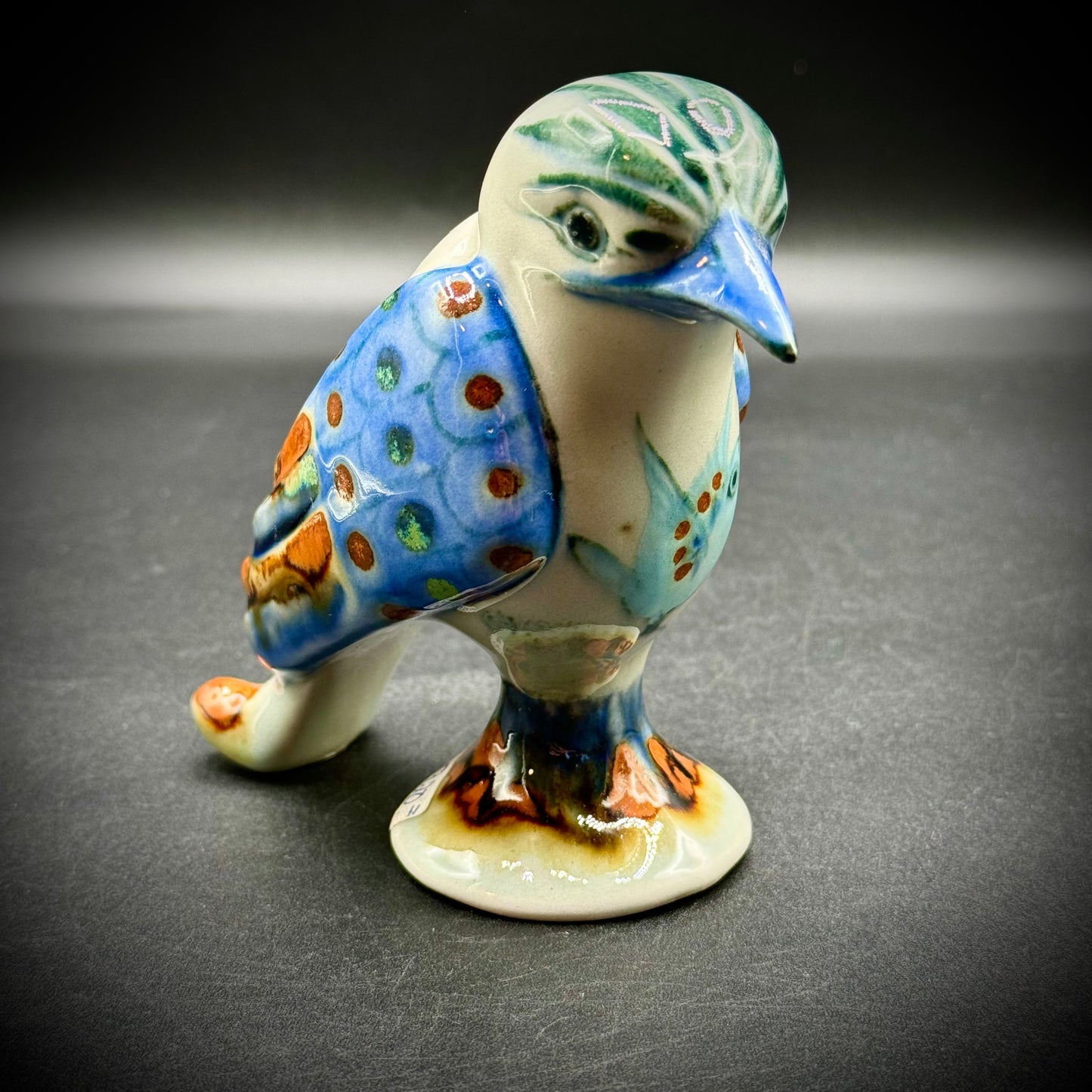 Exceptional Signed Ken Edwards Tonala Bird Figurine