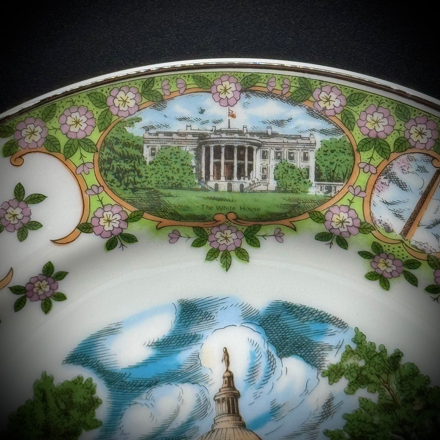 Vintage Washington D.C. Dish - Made in Japan