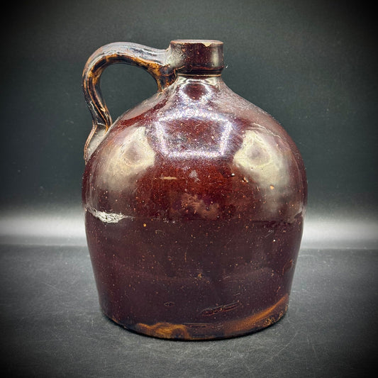 Antique Albany Stoneware Jug Marked "B"