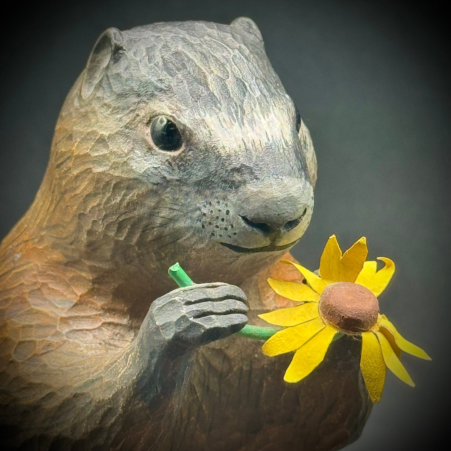 Vintage Hand Carved Prairie Dog