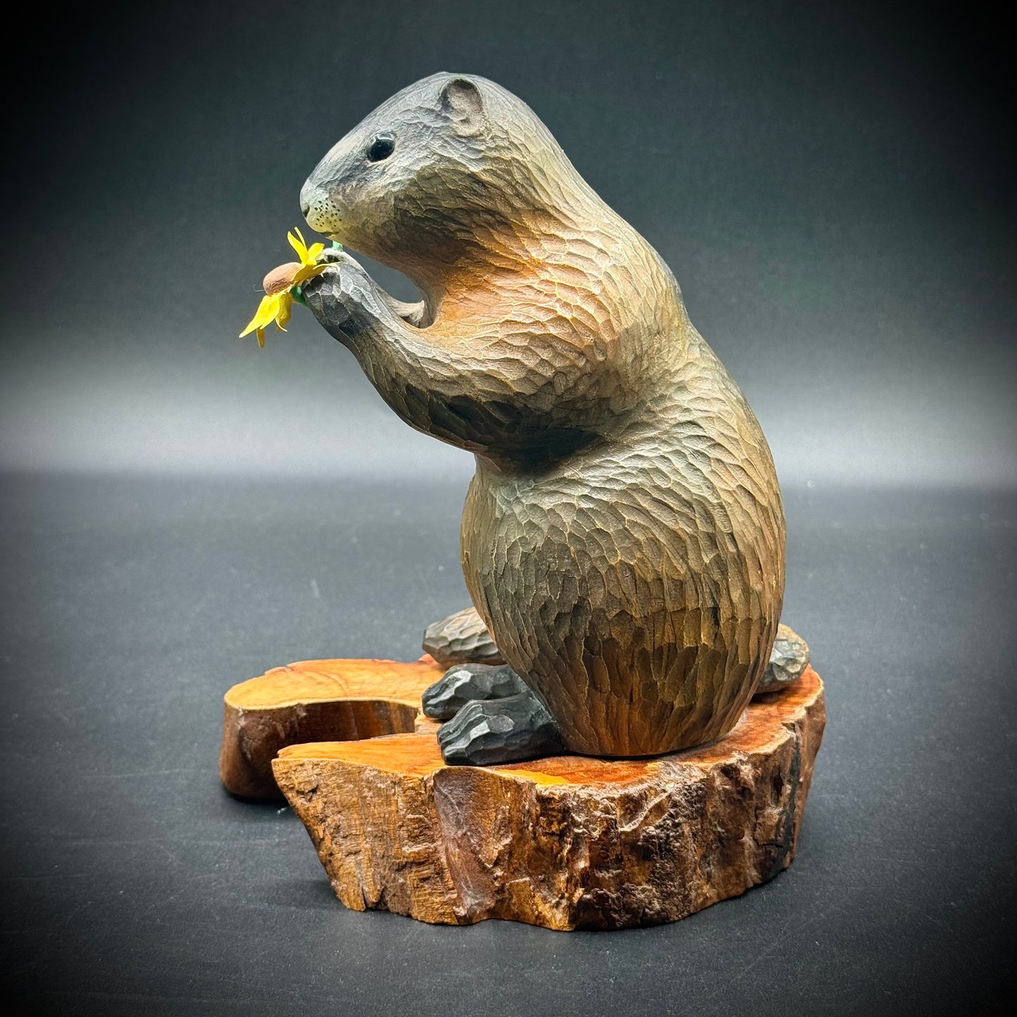 Vintage Hand Carved Prairie Dog
