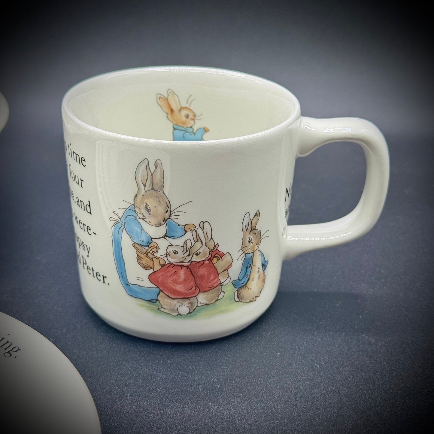 Set of Three Vintage Wedgwood Peter Rabbit Tea Set