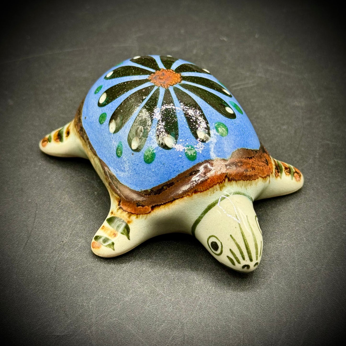 Ken Edwards Tonala Pottery Exceptional Turtle