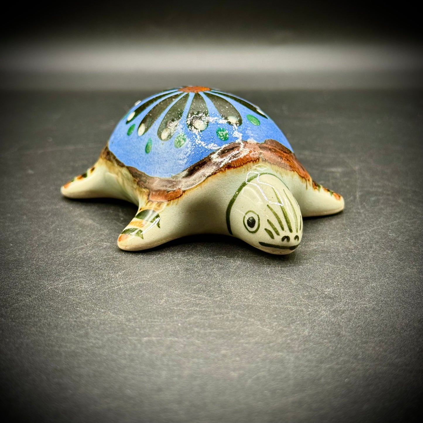 Ken Edwards Tonala Pottery Exceptional Turtle