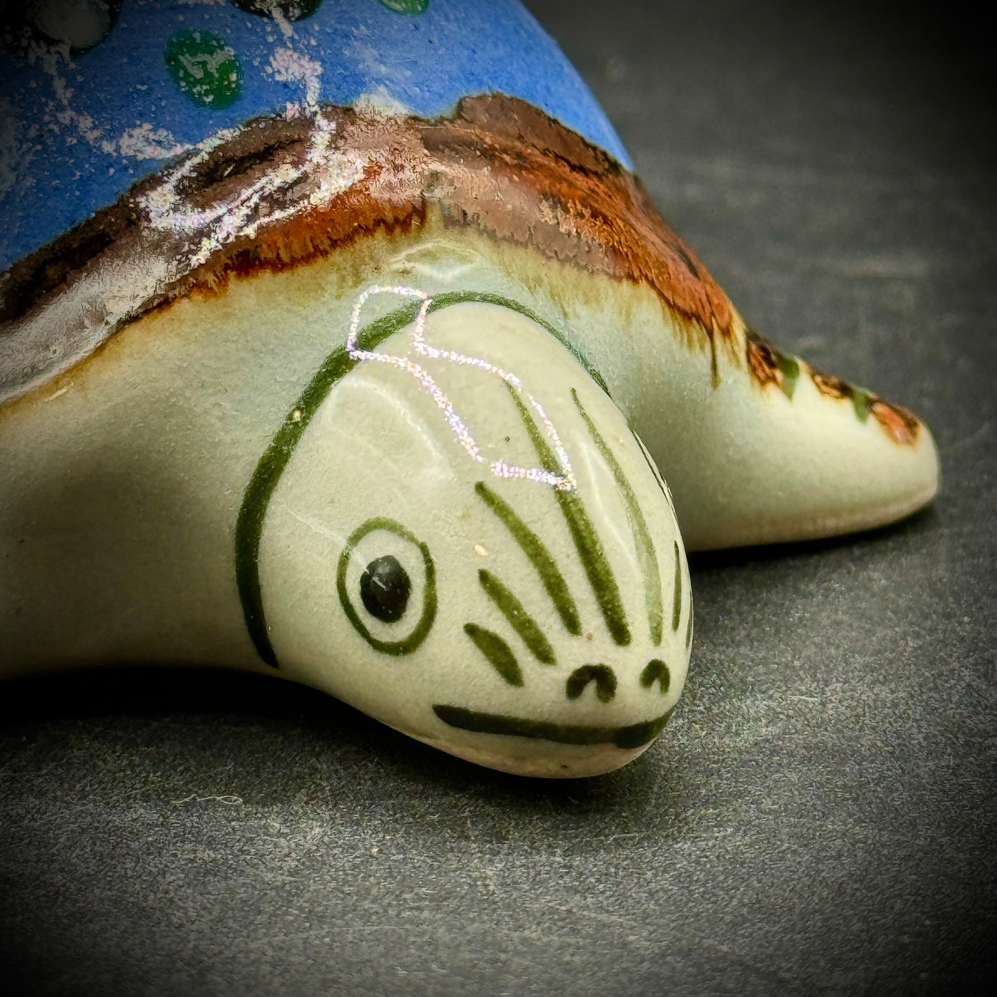 Ken Edwards Tonala Pottery Exceptional Turtle