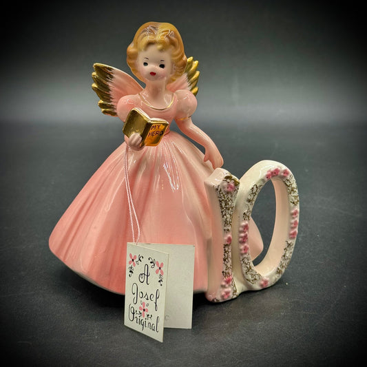 Vintage Josef Original 10th Birthday Angel with original Booklet