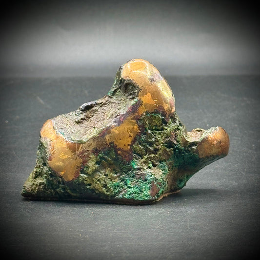 Natural Copper Ore Deposit Paperweight