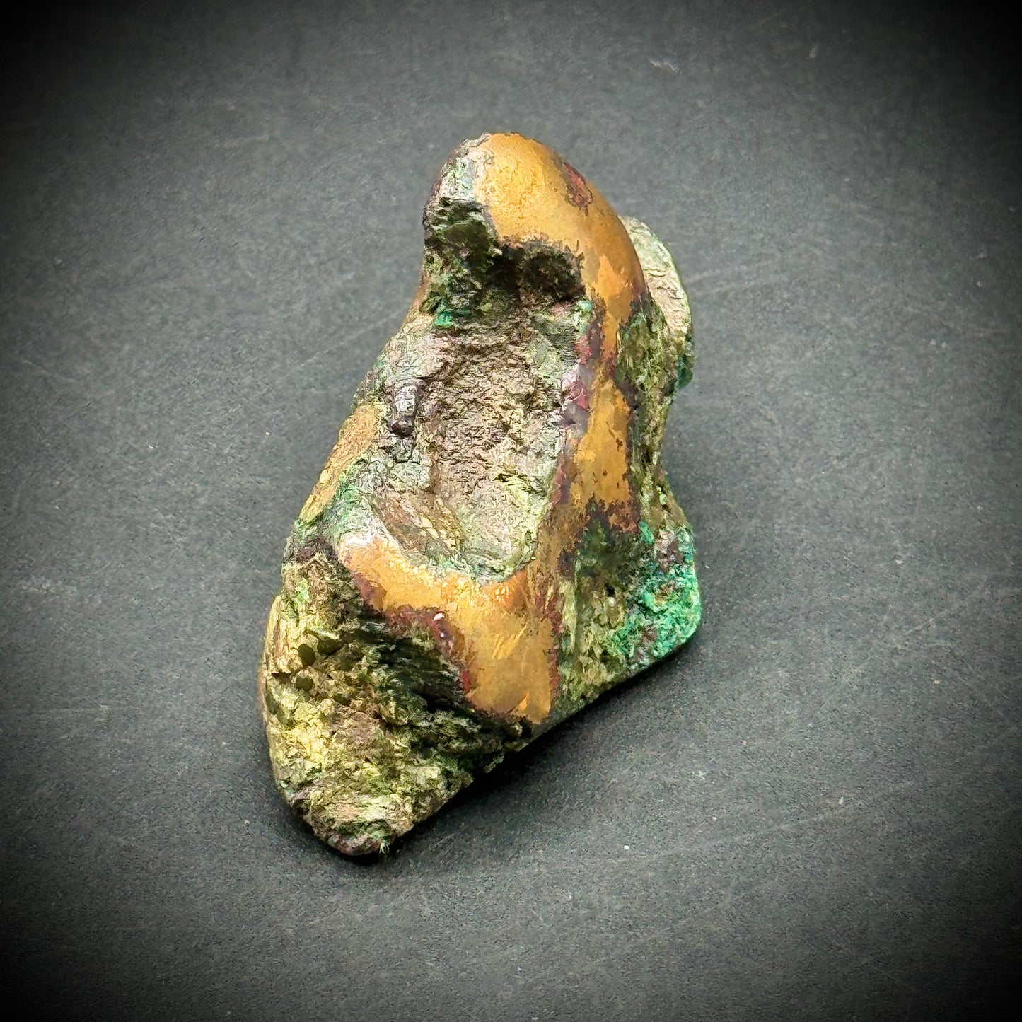 Natural Copper Ore Deposit Paperweight
