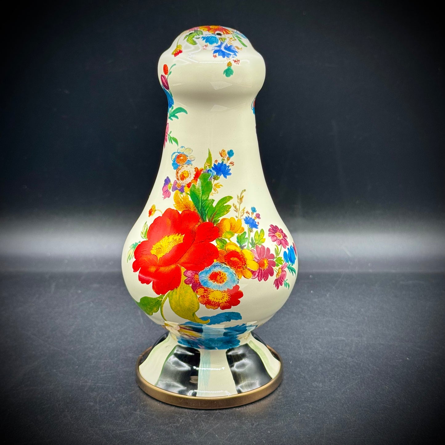 RARE MacKenzie Childs Shaker/Hat Pin Holder