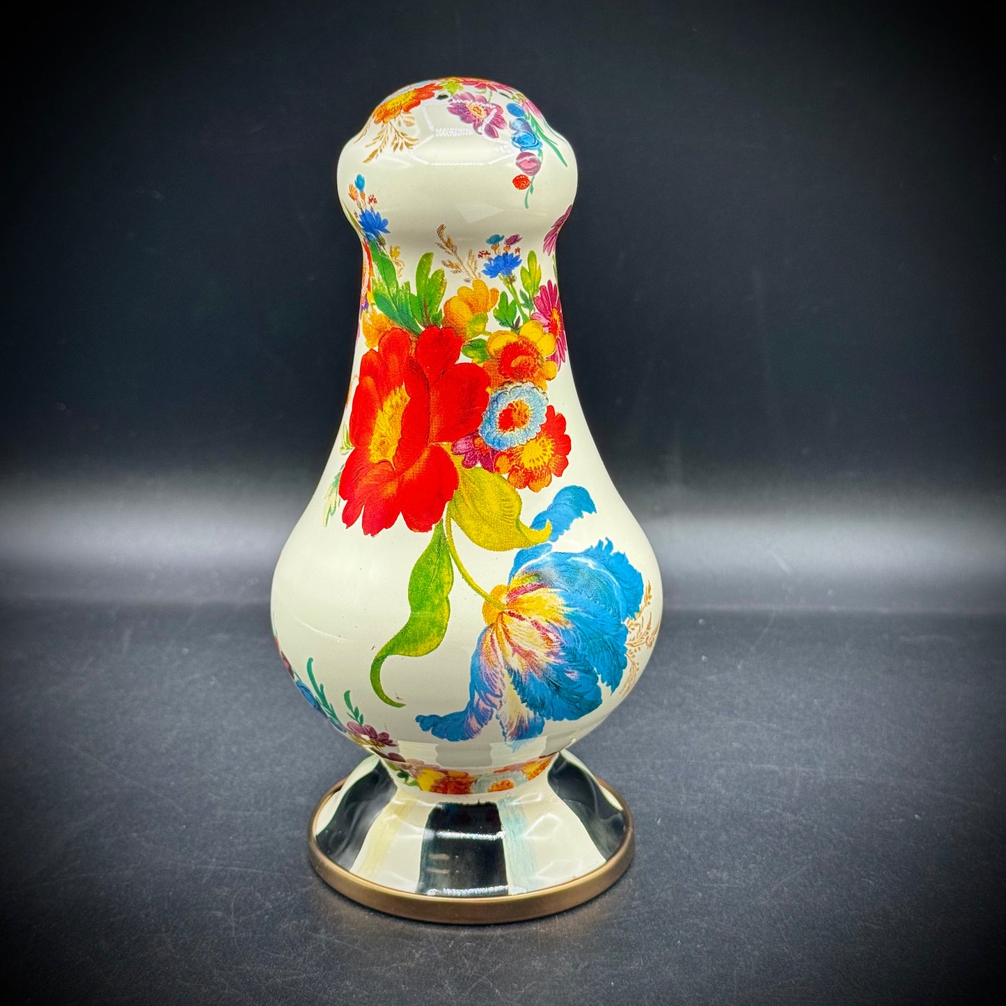 RARE MacKenzie Childs Shaker/Hat Pin Holder