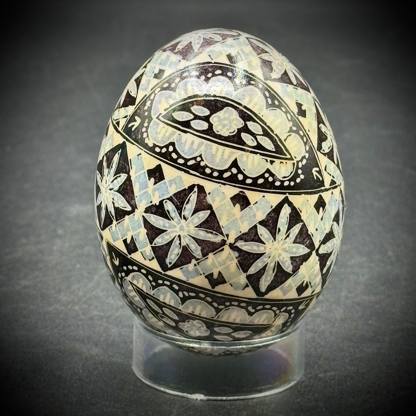 Two Hand Painted Eastern European Decorative Eggs (Group #2)