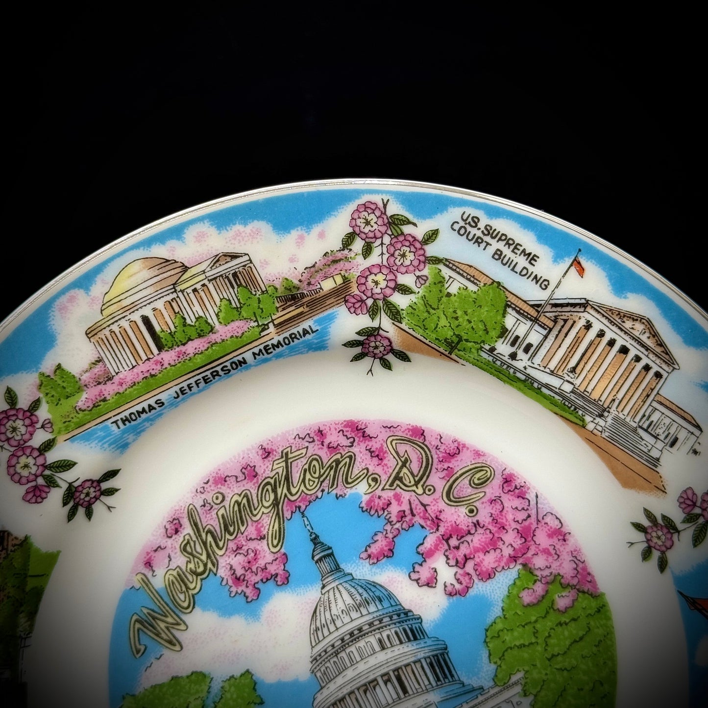 Vintage Washington D.C. Sights Dish - Made in Japan