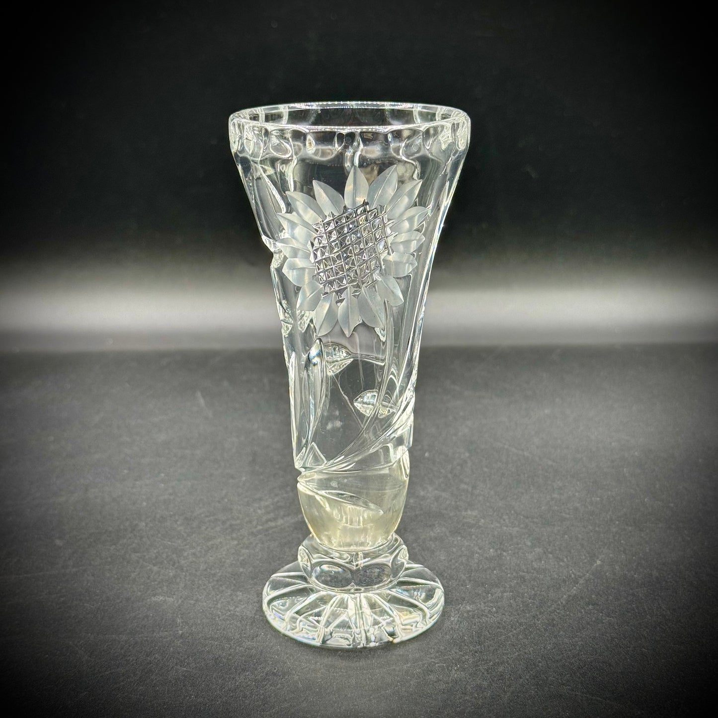 Small APG Sunflower Motif Vase
