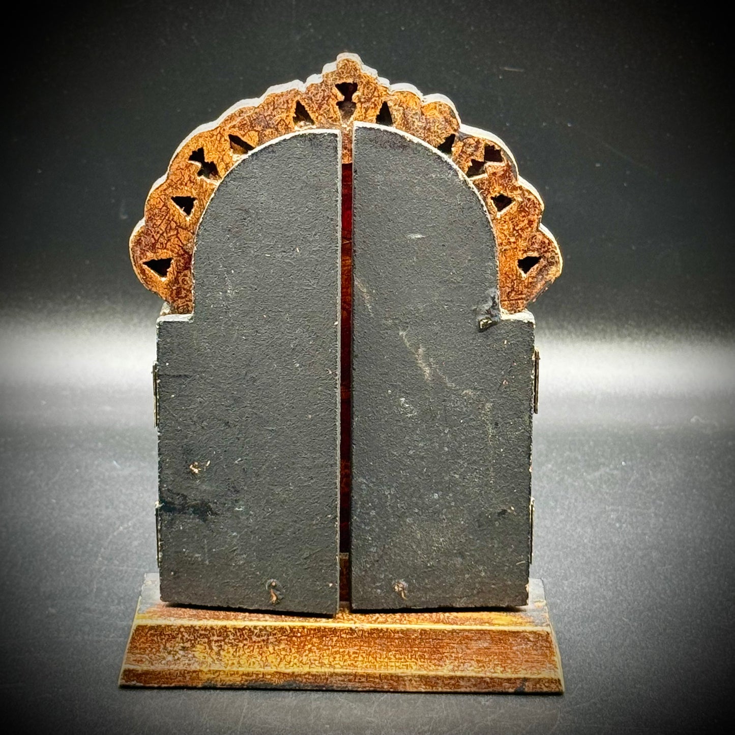 Vintage Greek Wood Icon