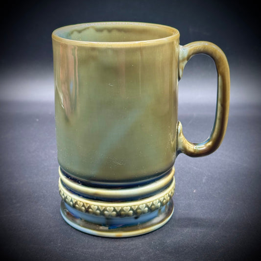 Vintage Wade Porcelain Irish Motif Mug with Music Box