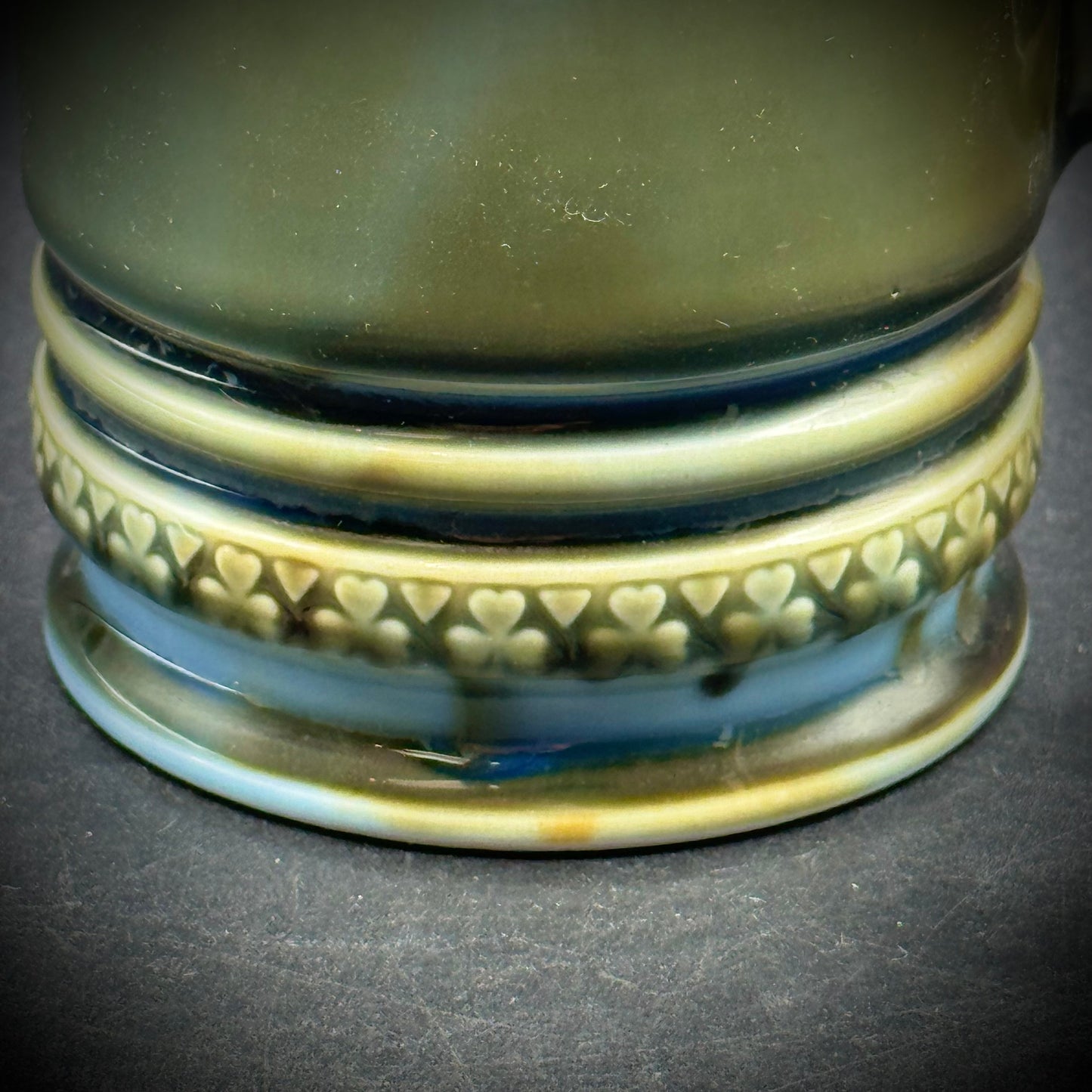 Vintage Wade Porcelain Irish Motif Mug with Music Box