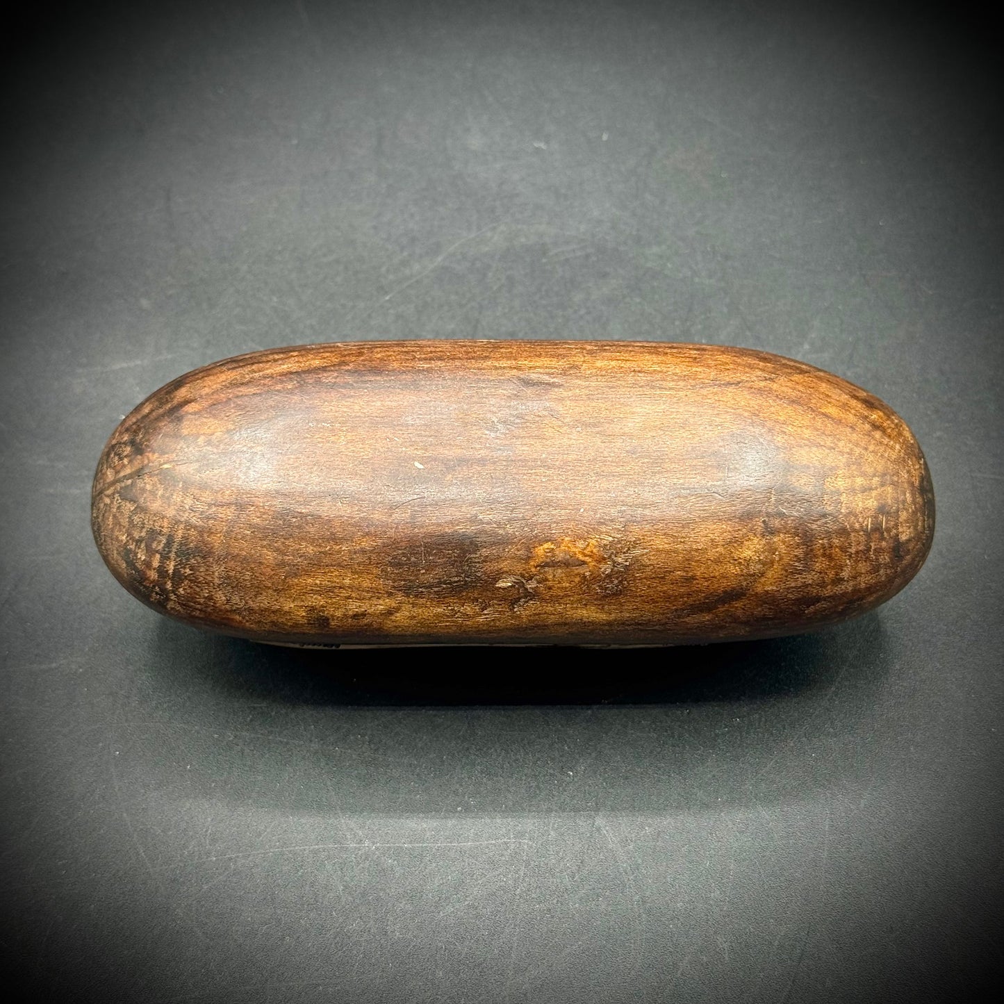 Vintage Carved Bone & Wood Box